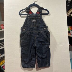 OshKosh B'gosh Dark Blue Kids Overalls